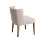 Nest Home Collections Hailey Dining Table in Antique Natural and  6 Charlie Dining Side Chairs in Grey Wash, , large