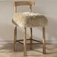 Jennifer Taylor Home Arden 27.5" Bar Stool with Natural Blonde Cushion in Natural, , large