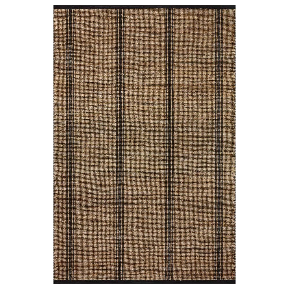 Angela Rose Colton 4" x 6" Natural and Black Area Rug, , large