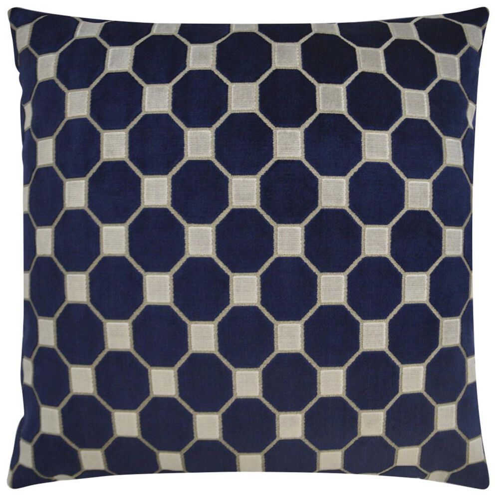 D.V.Kap Inc 24" Feather Down Decorative Throw Pillow in Palermo-Admiral, , large