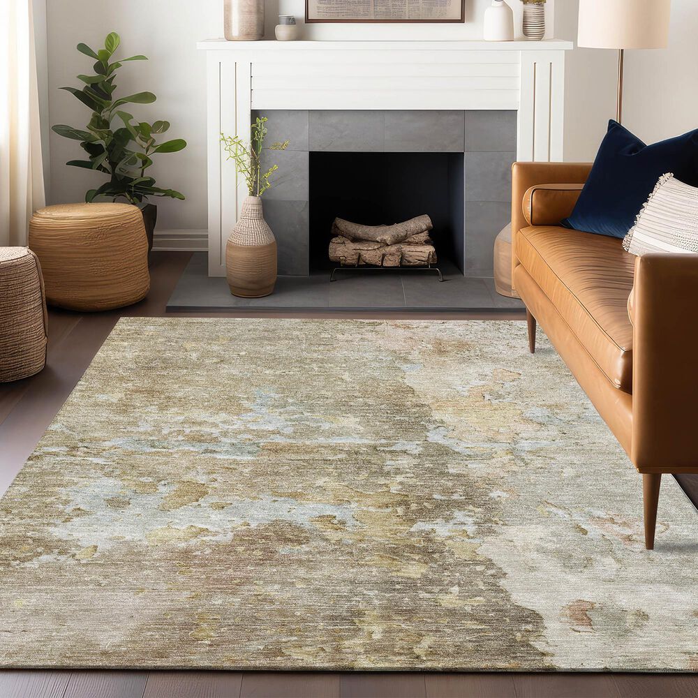 Dalyn Rug Company Ravenna RN3 10&#39; x 14&#39; Khaki Area Rug, , large