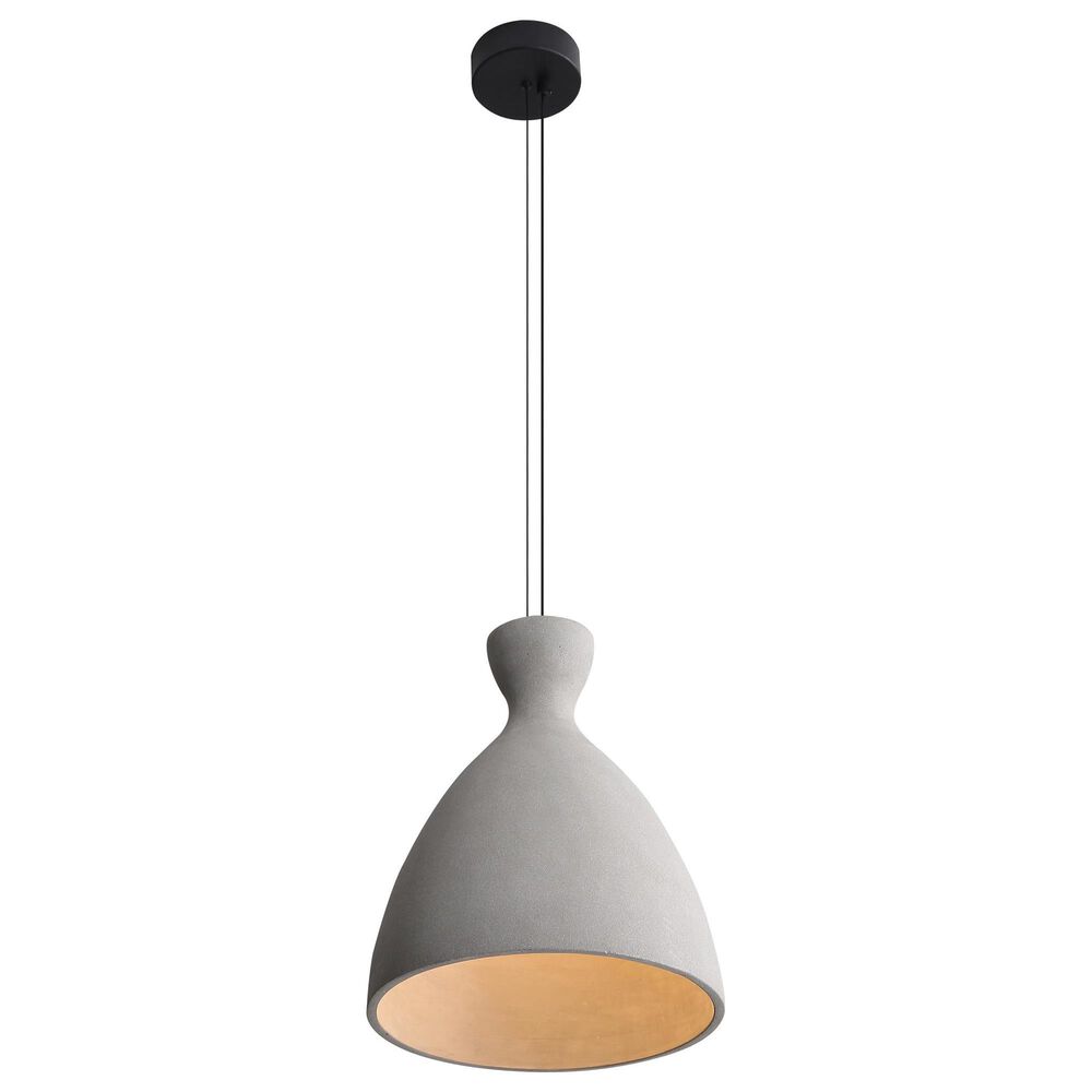 Golden Lighting Aethera 14" 1-Light LED Pendant in Grey, , large