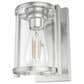 Hunter Astwood 1-Light Wall Sconce in Brushed Nickel, , large