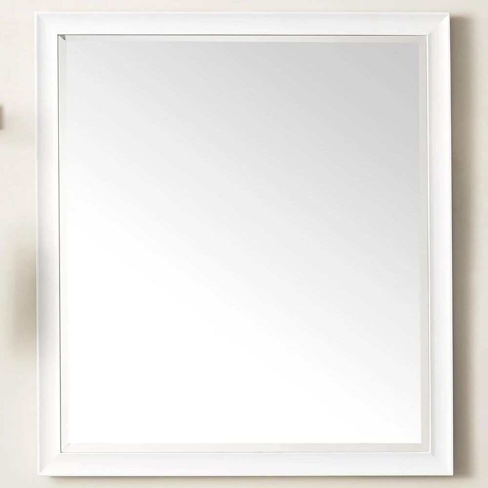 James Martin Vanities Glenbrooke 36" Rectangular Mirror in Bright White, , large