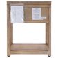 Butler Specialty Company Nora 1-Drawer 21" Nightstand in Light Oak, , large