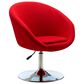 Dayton Hopper Adjustable Swivel Chair in Red, , large