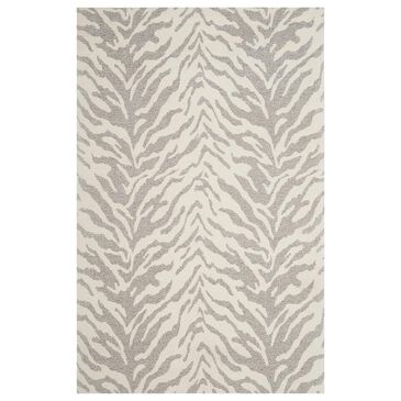 Safavieh Marbella MRB632A 4" x 6" Light Grey and Ivory Area Rug, , large