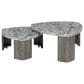 Ashley Surmour Stacked Cocktail Table in Gray and Brown, , large