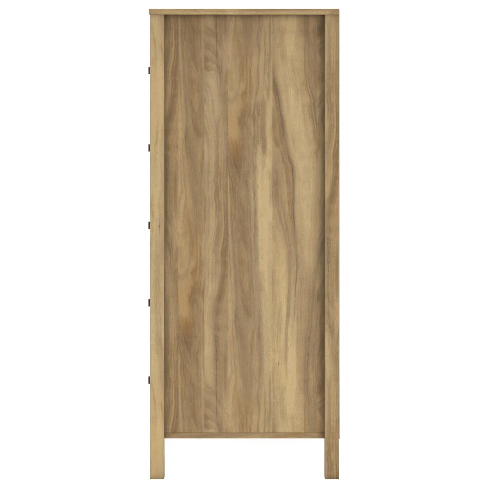Ashley Bermacy 5-Drawer Chest in Light Brown, , large