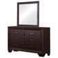 Pacific Landing Kauffman 4 Piece King Bedroom Set in Dark Cocoa, , large