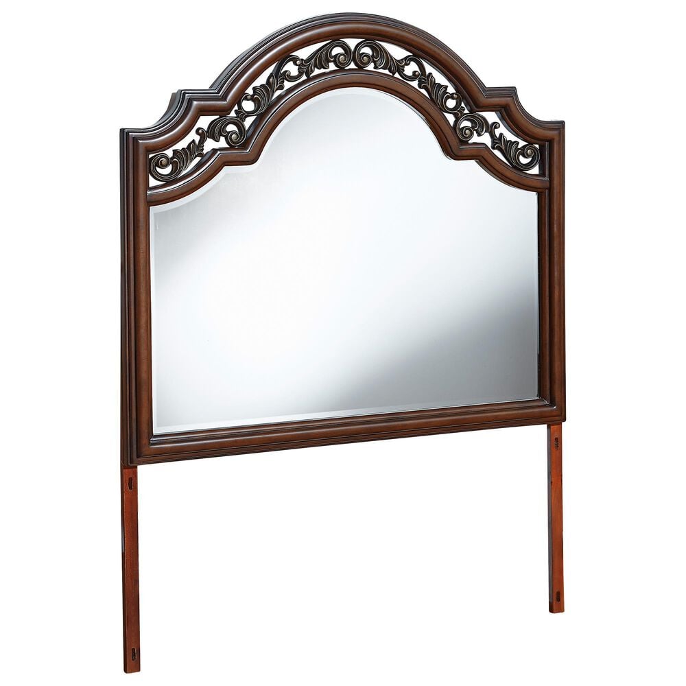 Ashley Lavinton 3-Piece Queen Bedroom Set in Rich Cherry Brown, , large