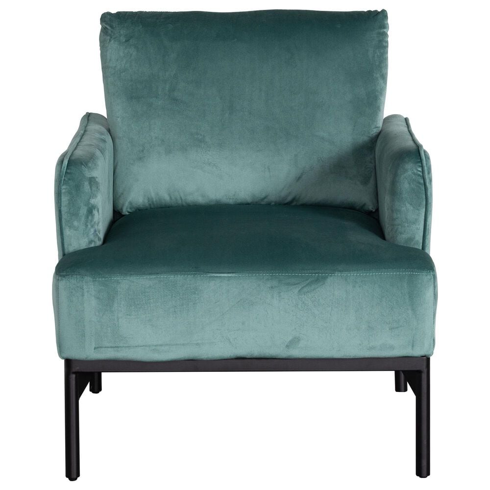 Mayberry Hill Bradley Accent Chair in Green, , large