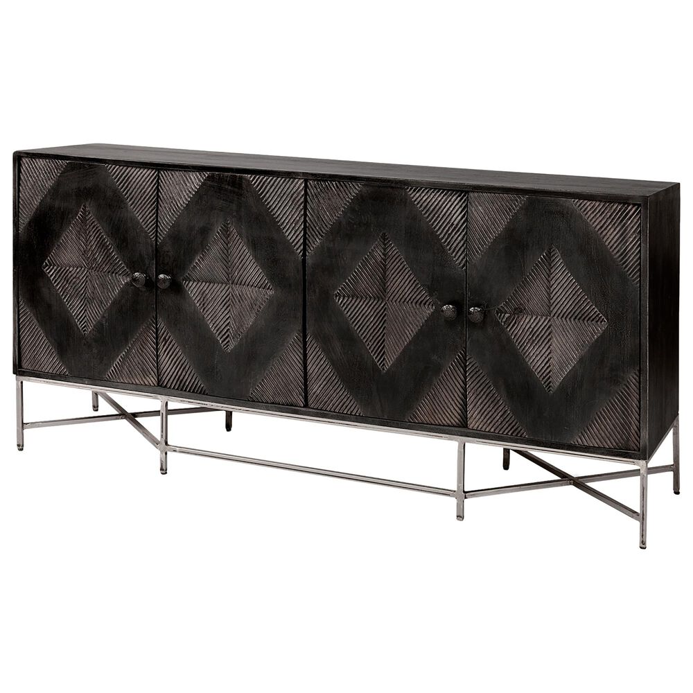Mercana Hogarth I Sideboard in Natural Brown and Light Brown, , large