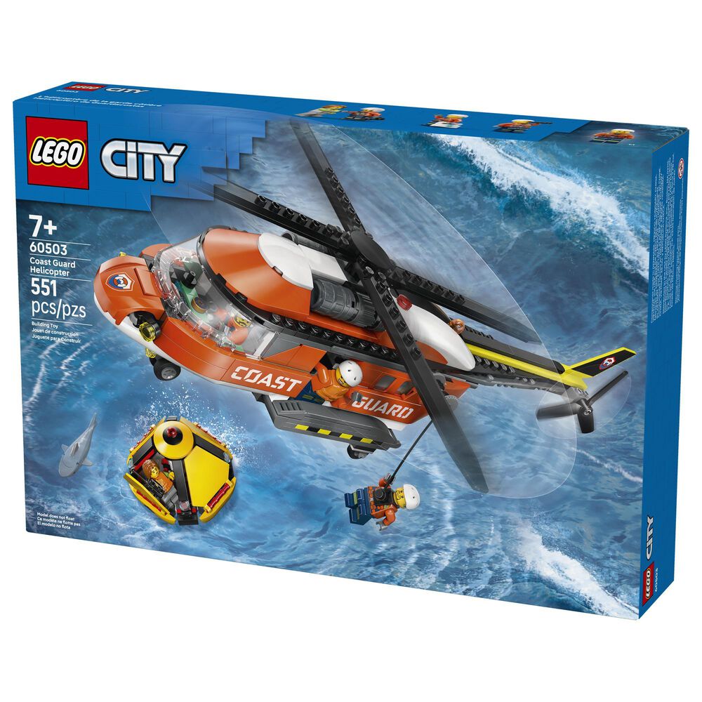 LEGO City Coast Guard Helicopter Building Set, , large
