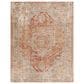 Surya Aspendos 7"10" x 10"2" Rust, Denim, Ice Blue, Cream, Mustard, Black and Light Gray Area Rug, , large