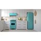Unique Appliances Classic Retro 9 Cu. Ft. Bottom Freezer Regfrigerator In Ocean Mist Turquoise, , large