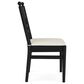 Riverside Furniture Calhoun Side Chair in Ebony Whiskey Oak, , large