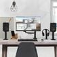 Kanto Single Monitor Desk Mount for 17" - 32" Displays in Black, , large