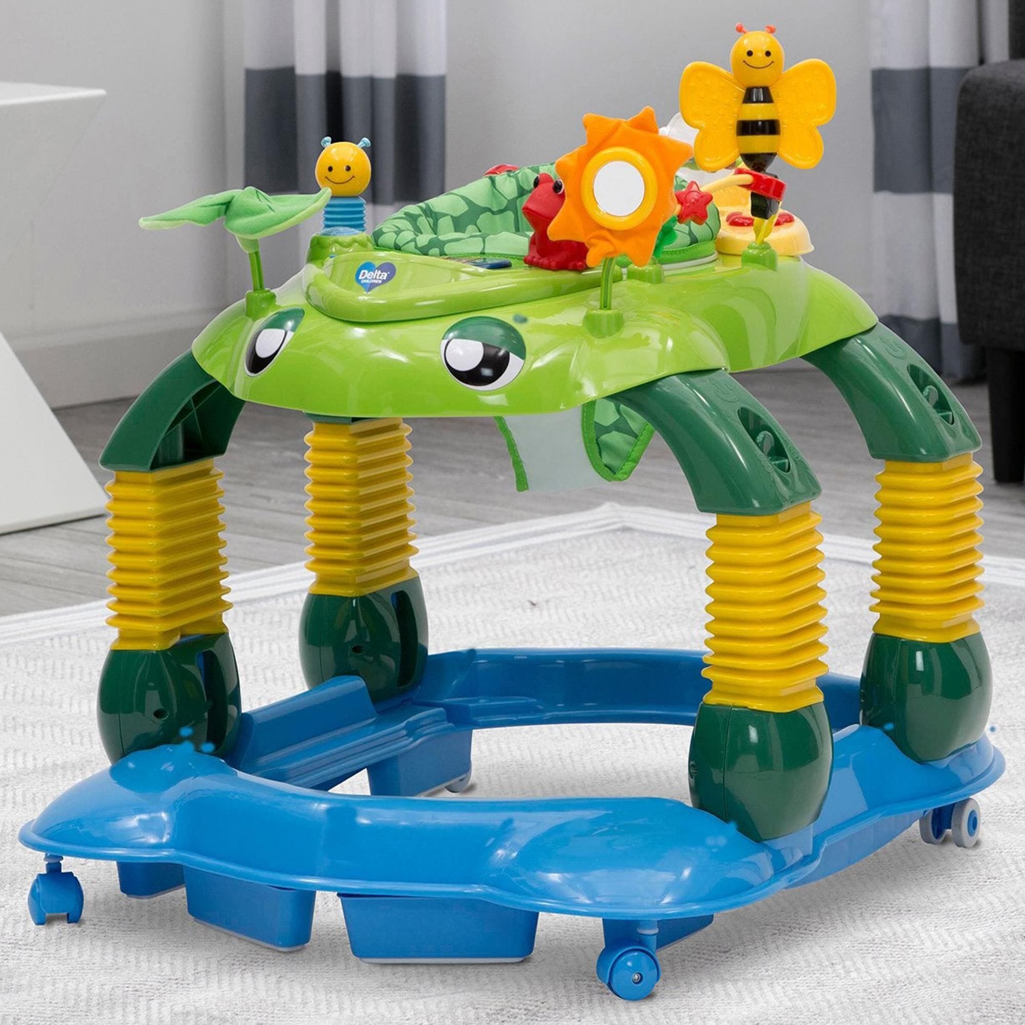 Delta Lil Play Station 4 In 1 Activity Walker in Mason The Turtle