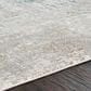 Surya Solar 9"6" x 13" Sky Blue, Charcoal, Light Gray, White and Saffron Area Rug, , large