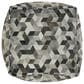 Ashley Albermarle Pouf in Gray and Brown, , large