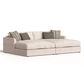 Jonathan Louis Leon 2-Piece Cuddler Sectional in Farina Oatmeal, , large