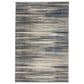 Karastan Cleo R1075 5" 3" X 8" Grey Dark Blue Area Rug, , large