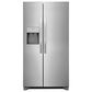 Frigidaire 4-Piece Kitchen Package with 25.6 Cu. Ft. 36" Standard Depth Refrigerator, 30" Electric Range, 1.8 Cu. Ft. Over-The-Range Microwave, 24 in. Built-In Dishwasher in Stainless Steel, , large