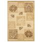Safavieh Lyndhurst LNH554 3"3" x 5"3" Ivory and Multicolor Area Rug, , large