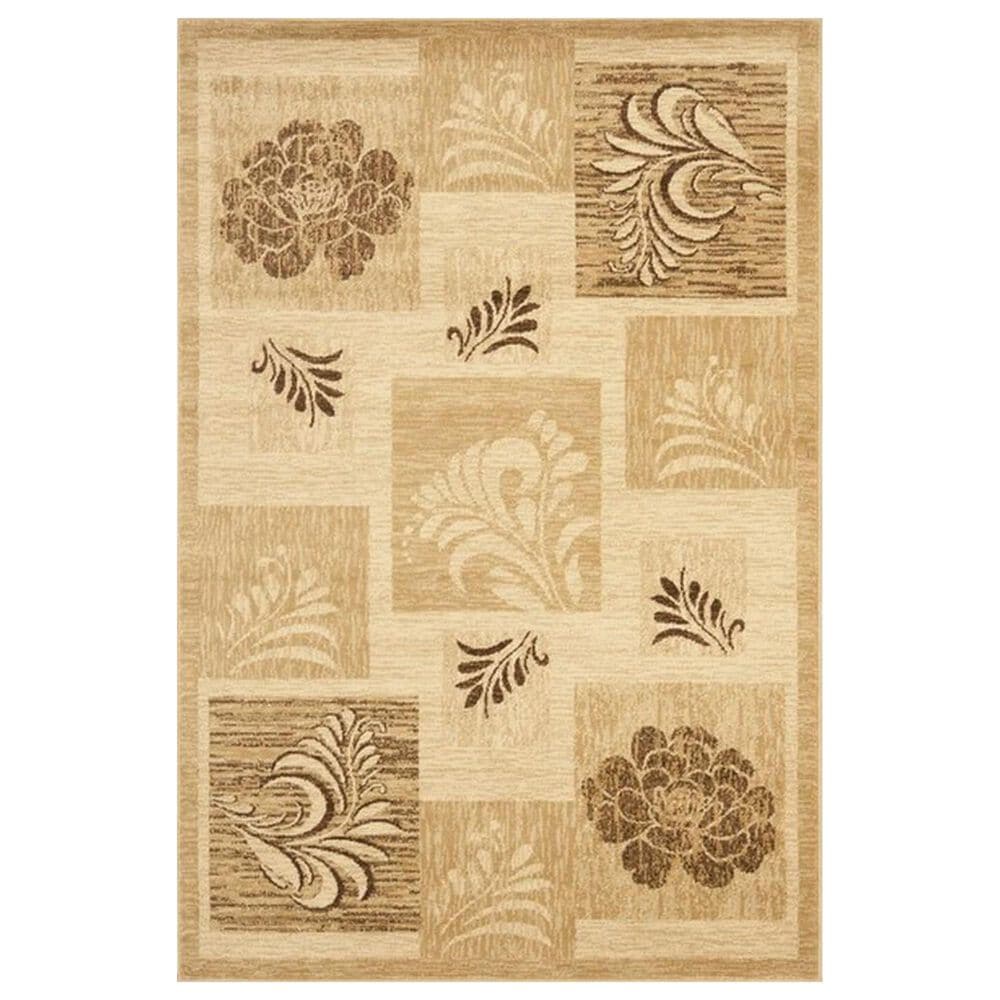 Safavieh Lyndhurst LNH554 3"3" x 5"3" Ivory and Multicolor Area Rug, , large