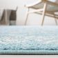 Safavieh Tulum 2" x 9" Turquoise  Runner, , large