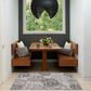 Nourison Garden Oasis Nautical Grey 3" x 5" Indoor/Outdoor Area Rug, , large