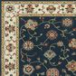 Oriental Weavers Kashan 2336B 6"7" x 9"6" Navy Area Rug, , large
