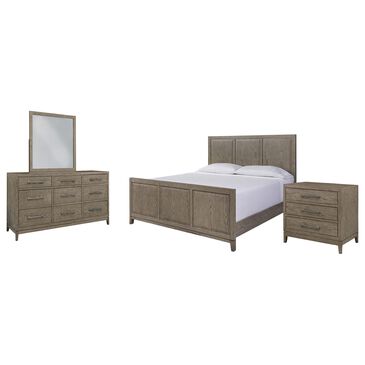 Millennium Chrestner 4-Piece Queen Bedroom Set in Waxy Gray, , large