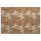 Dalyn Rug Company Soft Essentials Chevron Paprika 1"8" x 2"6" Area Rug, , large