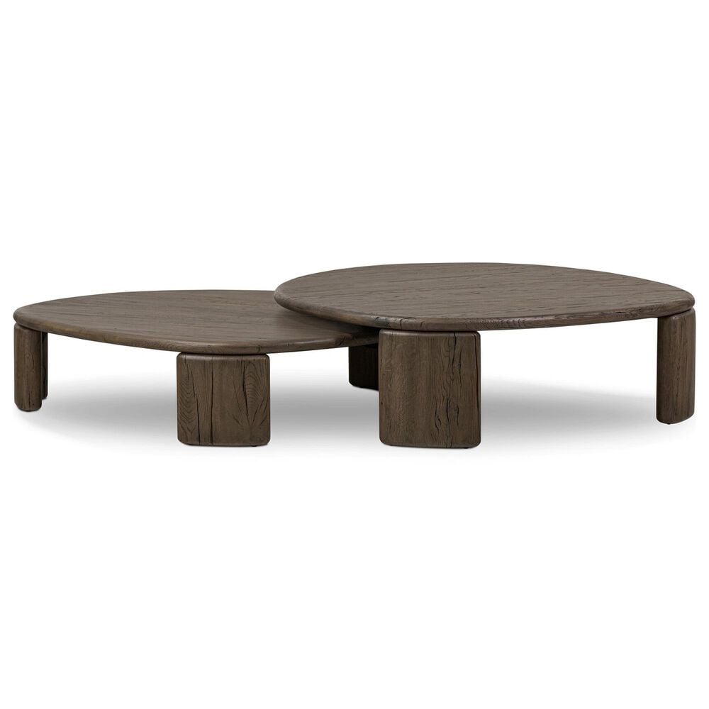 Four Hands Falco Nesting Table-Grey Reclaimed French Oak, , large