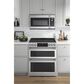 Cafe 30" Slide-In Double Oven Electric Range in Stainless Steel, , large