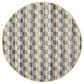 Safavieh Montauk Geometric 6" Round Gold and Multicolor Area Rug, , large