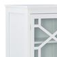 Linon Home Decor Fetti Small Cabinet in White, , large