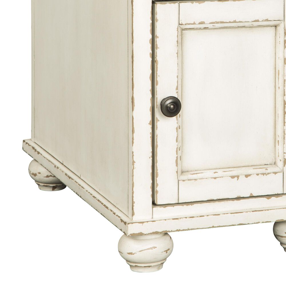 Ashley Realyn Chair Side End Table in Chipped White, , large