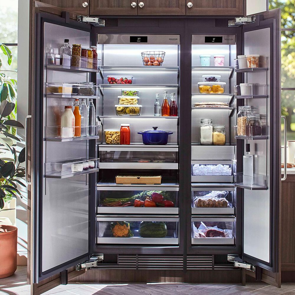 Signature Kitchen Suite 24&quot; Integrated Column Freezer Left Hinge - Panel Sold Separately, , large