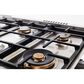 Bertazzoni 36 Inch Liquid Propane Gas Range in Stainless Steel, , large