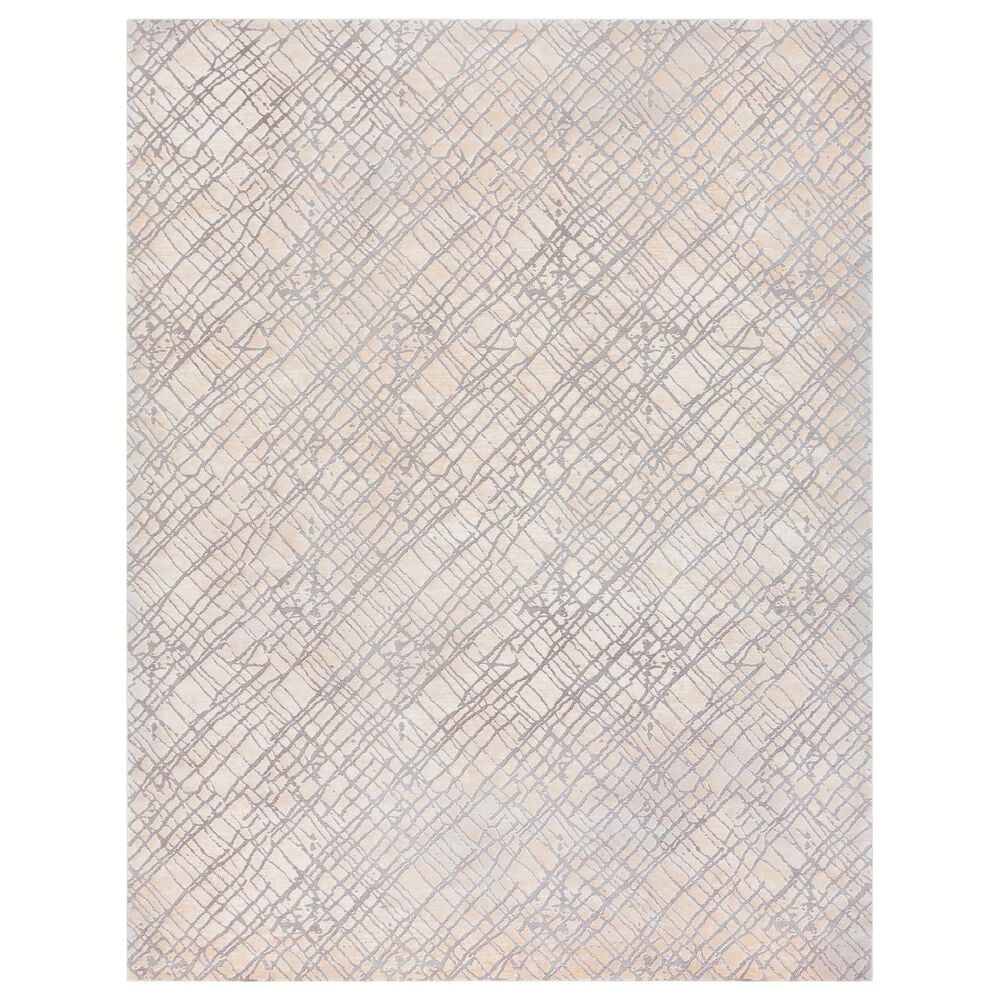 Surya Tibetan 9"3" x 12"3" Charcoal, Beige and Medium Gray Area Rug, , large