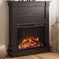 DHP Euclid Fireplace Mantel in Espresso, , large