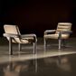 Bernhardt Bowie Leather Chair in Tan, , large