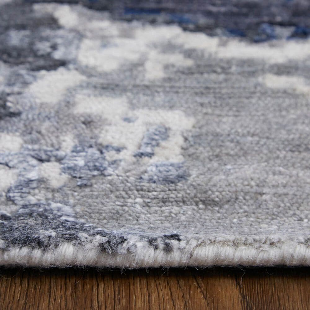 Feizy Gemma Gray and Blue 9&#39;6&quot; x 13&#39;6&quot; Area Rug, , large