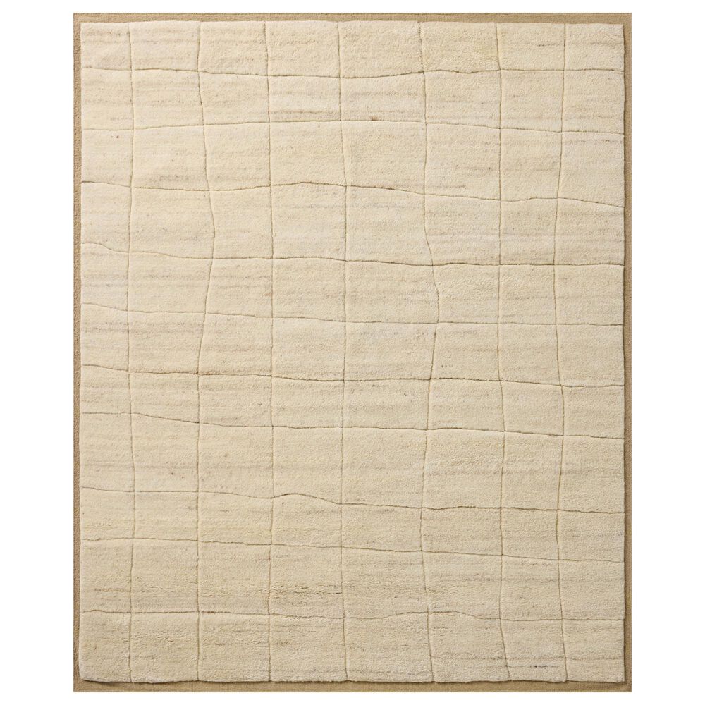 Loloi Bracken Natural and Ivory 8"6" x 11"6" Area Rug, , large