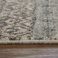 Feizy Rugs Dakota 3"6" x 5"6" Charcoal and Multicolor Area Rug, , large