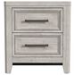 Eastern Shore Carlson 2-Drawer Nightstand in Washed Linen with Power Outlet, , large