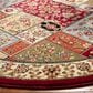 Safavieh Lyndhurst LNH318 10" Round Multicolor and Ivory Area Rug, , large